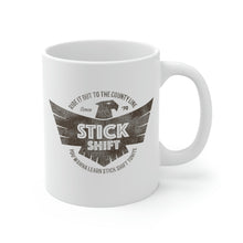 Load image into Gallery viewer, &#39;Stick Shift&#39; Ceramic Mug (11oz)