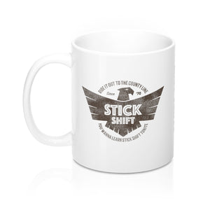 'STICK SHIFT' MUG 11oz